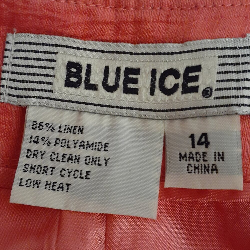 Blue Ice Crinkle Cropped Pants - Picture 7 of 13
